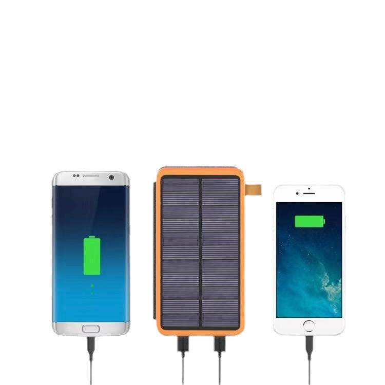 Cross-border foldable solar power bank large capacity waterproof outdoor lighting power bank 20000 mAh